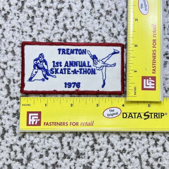 VTG New Jersey TRENTON PARKS & RECREATION Ice Figure Skating 9 Patch Lot Skate - Picture 8 of 11
